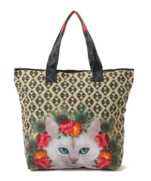 mmts(マミタス)の「LUCIE DANCETTE / ジップトートBAG L 旅行 猫 ユニセックス ライブ ギフト A4サイズ対応 推し活(トートバッグ・レディース・その他/その他1・ONE SIZE)」の10枚目の写真