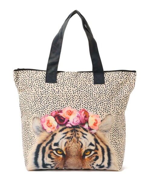 mmts(マミタス)の「LUCIE DANCETTE / ジップトートBAG L 旅行 猫 ユニセックス ライブ ギフト A4サイズ対応 推し活(トートバッグ・レディース・その他/その他1・ONE SIZE)」の1枚目の写真