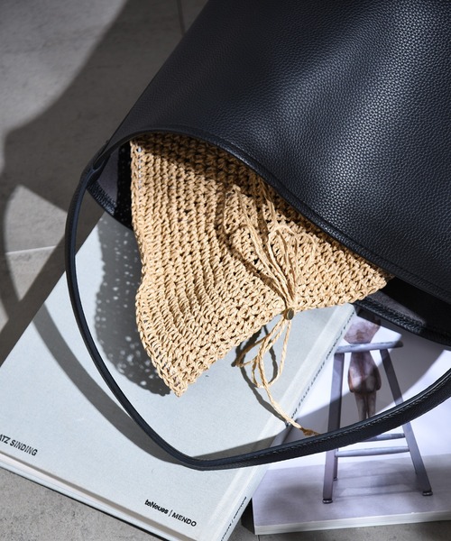 CALIFORNIA OUTFITTERS（カリフォルニア アウトフィッターズ）の「1-3C11 手編み つば広 ペーパーハット ワイドブリム UV対策（ハット・レディース・アイボリー/モカ/ブラック/ベージュ・FREE）」の19枚目の写真