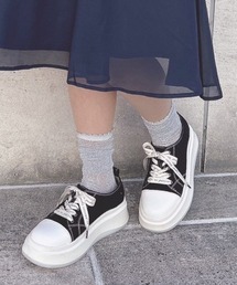 F i.n.t | ロゴリボンプラットフォームスニーカー(スニーカー)