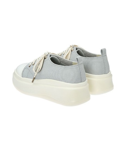 F i.n.t(フィント)の「ロゴリボンプラットフォームスニーカー/fint フィント(スニーカー・レディース・ライトグレー/ブラック/アイボリー・S/M/L)」の13枚目の写真