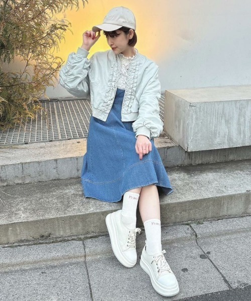 F i.n.t(フィント)の「ロゴリボンプラットフォームスニーカー/fint フィント(スニーカー・レディース・ライトグレー/ブラック/アイボリー・S/M/L)」の21枚目の写真