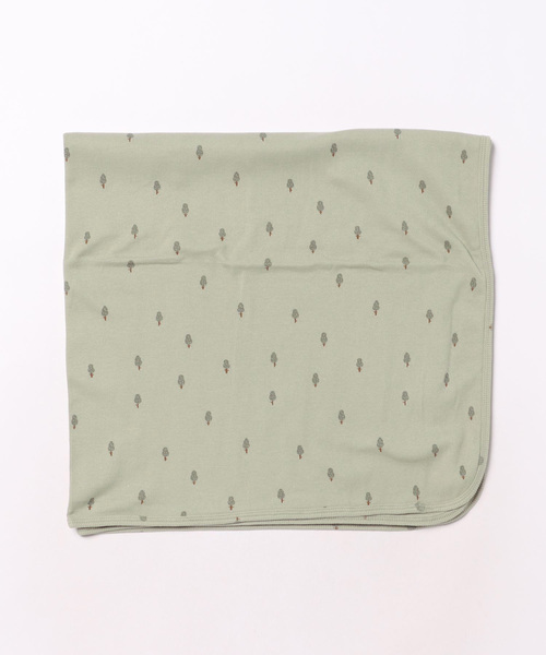 【セール】【Bs】【it】【Quincy Mae】RIBBED BABY BLANKET | TREES(その他ベビー用品)|Quincy Mae(クインシーメイ)