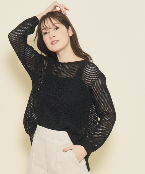 ◆【洗える】ニットトップス