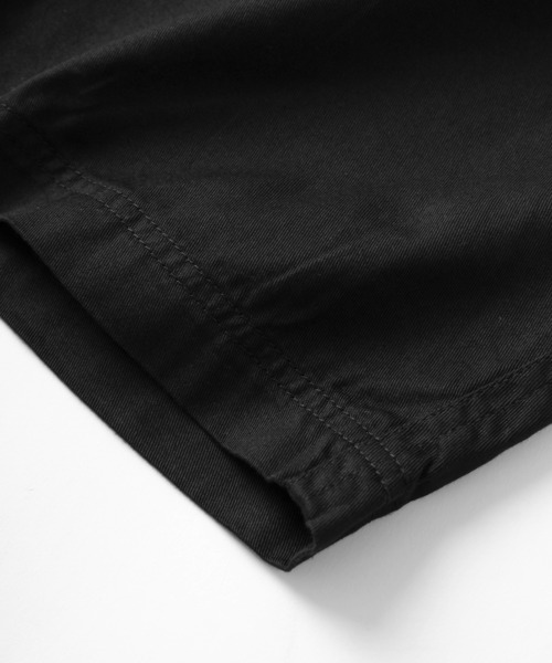 Champion（チャンピオン）の「【Champion/チャンピオン】ワンポイントロゴ ワッペンデザイン コットンツイル生地 ショーツ/ショートパンツ（その他パンツ・メンズ・カーキ/ホワイト/ベージュ/ブラック・M/L/XL）」の11枚目の写真