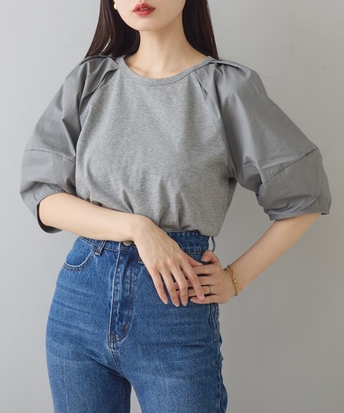 セール】B ドッキングプルオーバー（Tシャツ/カットソー）｜Kastane 
