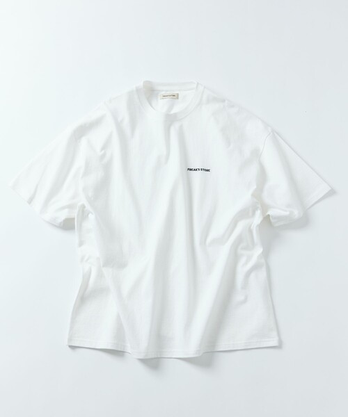 【関税込み】ホワイトロゴ刺繍 クルーネック Tシャツ 関税込み】 ホワイト ロゴ刺繍 クルーネック Tシャツ Tシャツ