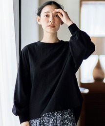 and myera 布はくの長袖Tトップス