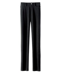 ラクラク!ひんやりニットデニムパンツ73