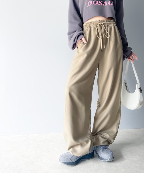 セール】《Javaジャバコラボ》上品見えもラフ見えも叶う。裾 ドロスト