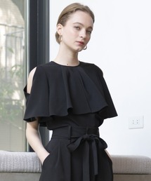 ケープブラウス