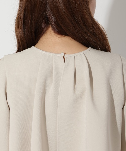 AND COUTURE（アンドクチュール）の「ケープブラウス（シャツ/ブラウス・レディース・ブルー/ブラック/ベージュ・FREE）」の12枚目の写真