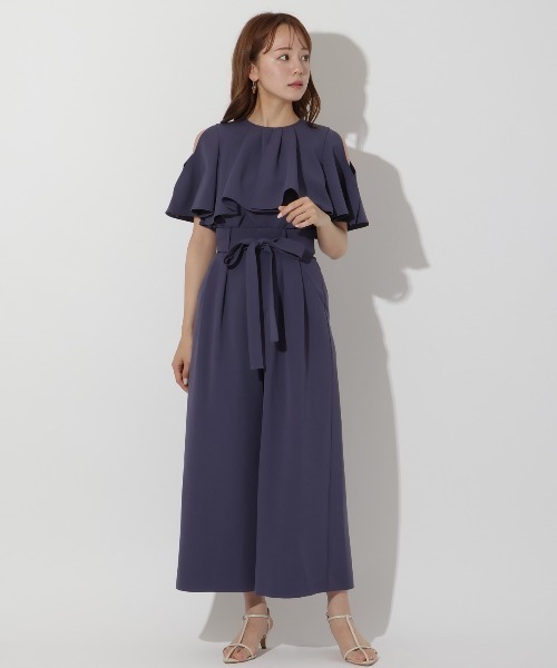 AND COUTURE（アンドクチュール）の「ケープブラウス（シャツ/ブラウス・レディース・ブルー/ブラック/ベージュ・FREE）」の15枚目の写真