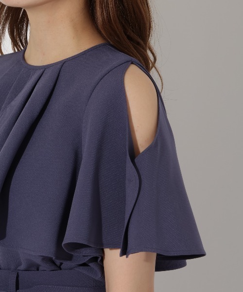 AND COUTURE（アンドクチュール）の「ケープブラウス（シャツ/ブラウス・レディース・ブルー/ブラック/ベージュ・FREE）」の17枚目の写真