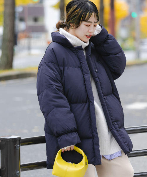 美品 アーバンリサーチドアーズ URBAN RESEARCH DOORS ダウンキルトコート（カーキ） DOORS ライトダウンキルト アーバンリサーチドアーズキルティング ダウンコート　ロング丈