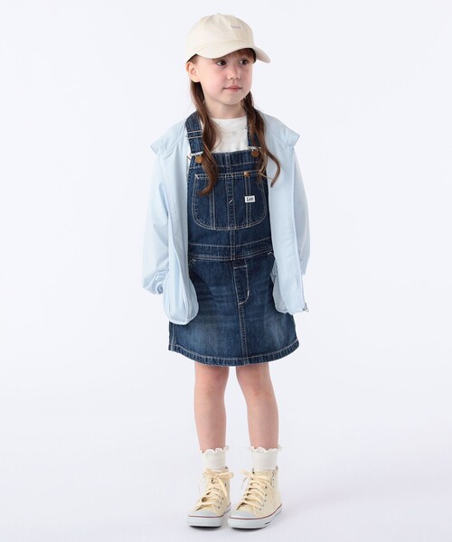 SHIPS（シップス）の「SHIPS KIDS:100～130cm /〈接触冷感/UVカット〉サンシェード フーディー（パーカー・キッズ・ホワイト/ライトブルー・100/110/120/130）」の16枚目の写真