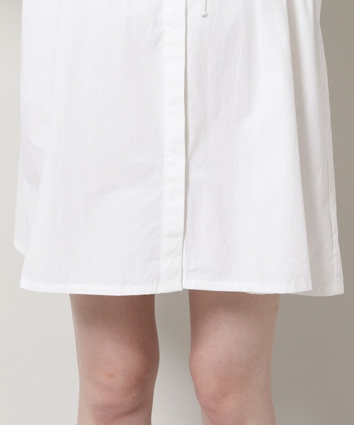 3.3 Field Trip （3.3フィールドトリップ）の「3.3 Field Trip／シャーリングパフワンピース（シャツワンピース・レディース・ブルー/ホワイト・FREE）」の7枚目の写真