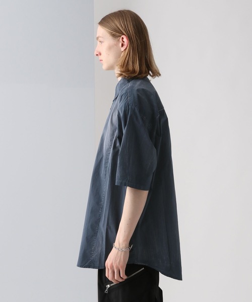 HARE（ハレ）の「ブラストカコウオーバーシャツ(HARE)（シャツ/ブラウス・メンズ・ブラック/ブルー・FREE）」の9枚目の写真
