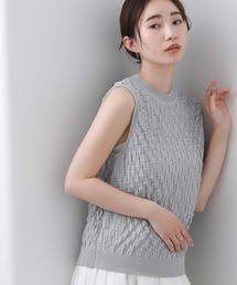 Torrazzo Donna | ラメポコポコ編みノースリーニット(ニット/セーター)