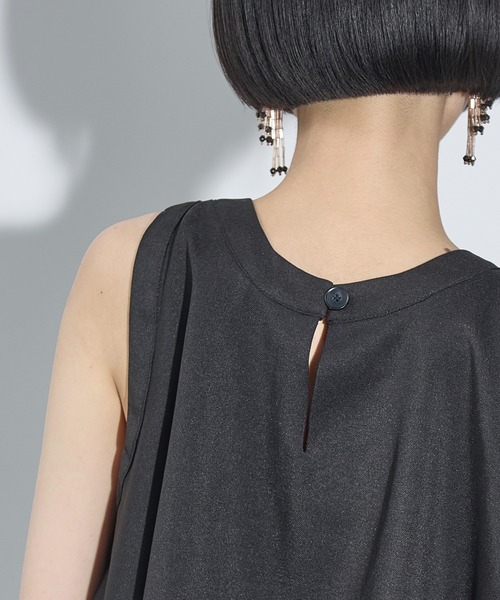 THE YOn（ザヨン）の「カットオフフリルティアードアメスリブラウス（シャツ/ブラウス・レディース・グレー/ブラック/チェック・FREE）」の21枚目の写真