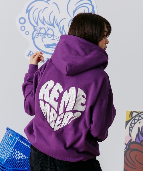 rememberパーカー Remember. パーカー Remember LOVE Zip Hoodie / リメンバーラブ