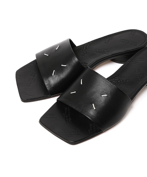Maison Margiela(メゾンマルジェラ)の「Maison Margiela(メゾンマルジェラ) SOFT TOUCH LEATHER SANDALS(サンダル・レディース・ブラック・38)」の6枚目の写真