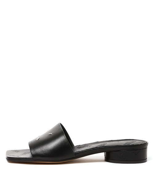 Maison Margiela(メゾンマルジェラ)の「Maison Margiela(メゾンマルジェラ) SOFT TOUCH LEATHER SANDALS(サンダル・レディース・ブラック・38)」の2枚目の写真