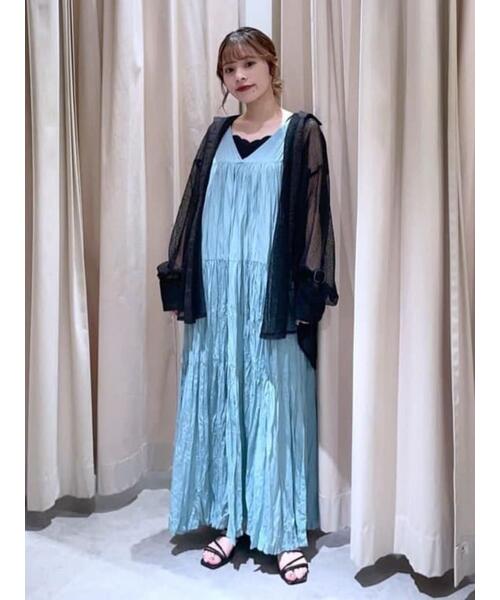 FREE'S MART（フリーズマート）の「◆メッシュビッグシャツ（シャツ/ブラウス・レディース・ブラック/ホワイト・FREE）」の14枚目の写真