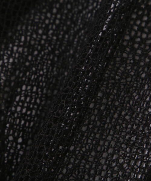 FREE'S MART（フリーズマート）の「◆メッシュビッグシャツ（シャツ/ブラウス・レディース・ブラック/ホワイト・FREE）」の15枚目の写真