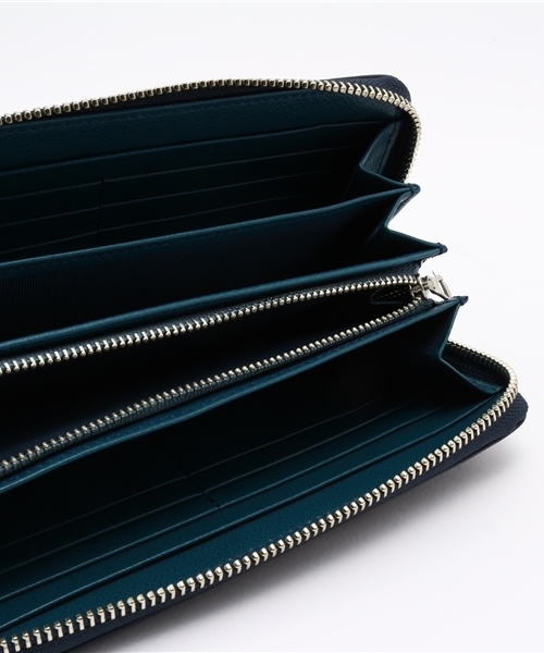 SHIPS シップス 財布 ラウンドファスナー イタリア製 【イタリアンカーフ】未使用アイテム SHIPS:SAFFIANO LEATHER イタリアンレザー 長財布 SHIPS