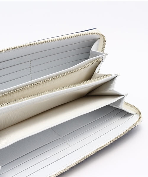 SHIPS シップス 財布 ラウンドファスナー イタリア製 【イタリアンカーフ】未使用アイテム SHIPS:SAFFIANO LEATHER イタリアンレザー 長財布 SHIPS