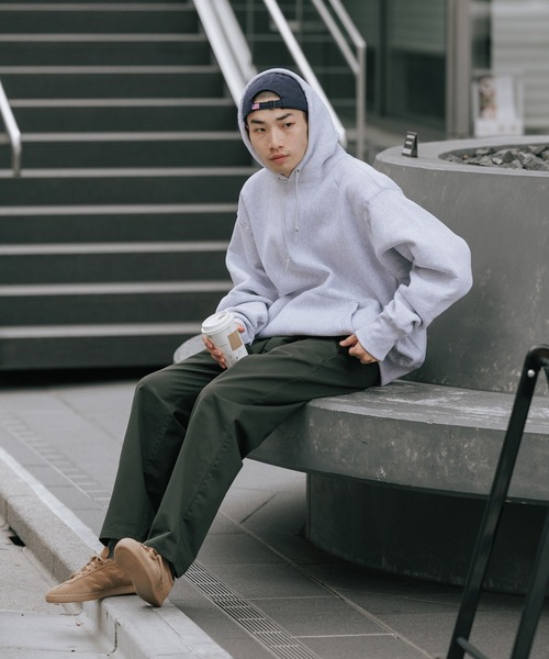 CAMBER（キャンバー）の「CAMBER/キャンバー CROSS KNIT PULLOVER HOODED PARKA(232) リバースウェーブ パーカー フーディー（パーカー・メンズ・ナチュラル/グレー・XL/M/L）」の14枚目の写真