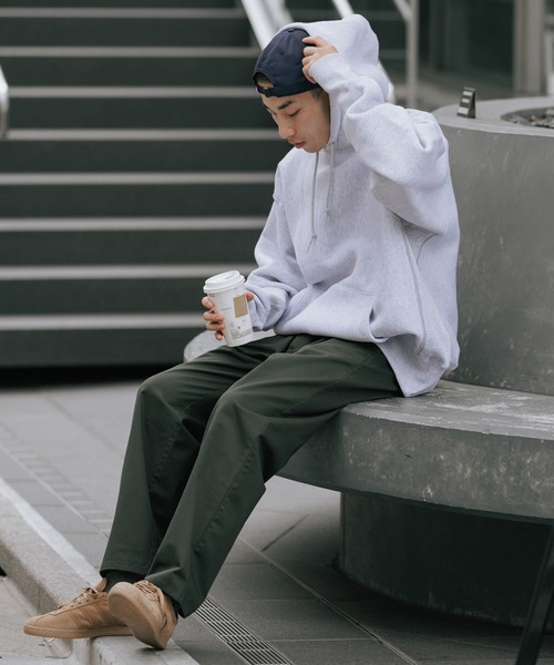 CAMBER（キャンバー）の「CAMBER/キャンバー CROSS KNIT PULLOVER HOODED PARKA(232) リバースウェーブ パーカー フーディー（パーカー・メンズ・ナチュラル/グレー・XL/M/L）」の13枚目の写真