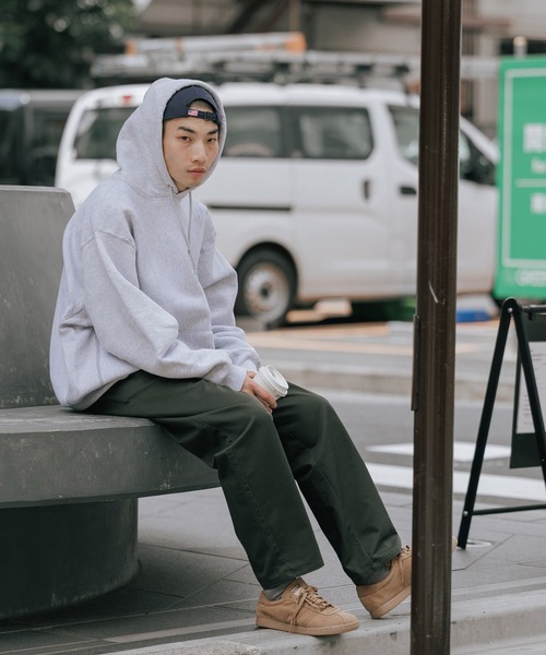 セール】CAMBER/キャンバー CROSS KNIT PULLOVER HOODED PARKA