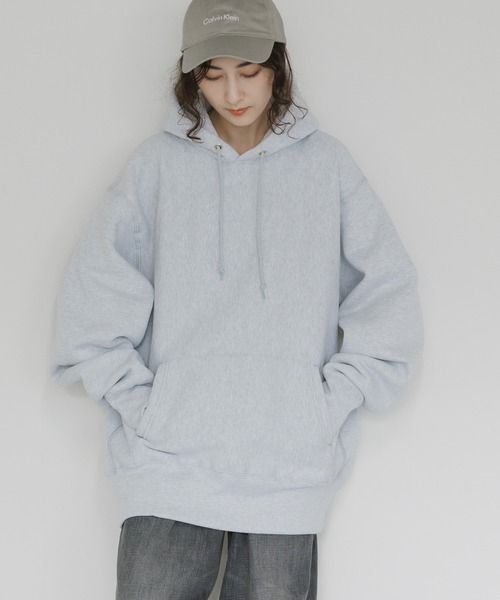CAMBER（キャンバー）の「CAMBER/キャンバー CROSS KNIT PULLOVER HOODED PARKA(232) リバースウェーブ パーカー フーディー（パーカー・メンズ・ナチュラル/グレー・XL/M/L）」の20枚目の写真