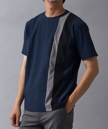 NOLLEY’S | 【ACTIVE SECT】《限定展開 / 吸水性 / 防透け性》イージーケアファブリックパネルTシャツ(Tシャツ/カットソー)