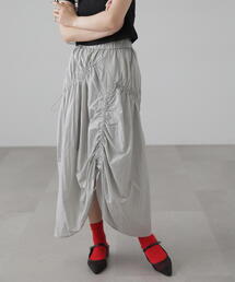 FREE'S MART | ナイロンドロストシャーリングスカート(スカート)