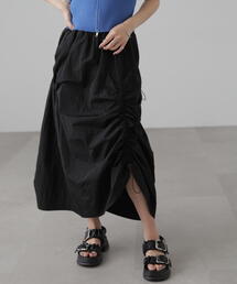 FREE'S MART | ナイロンドロストシャーリングスカート(スカート)