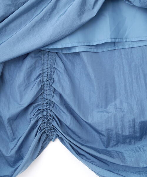 FREE'S MART(フリーズマート)の「ナイロンドロストシャーリングスカート(スカート・レディース・ブラック/グレー/ブルー・SMALL/MEDIUM)」の4枚目の写真