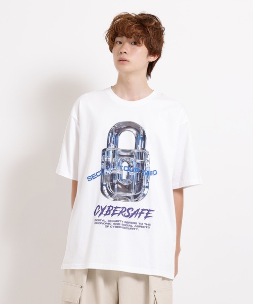 MILKBOY(ミルクボーイ)の「PAD LOCK Tシャツ(Tシャツ/カットソー・レディース・B/A・FREE)」の1枚目の写真