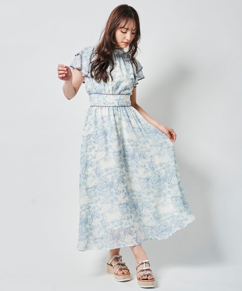 【セール】パイピングボウタイワンピース（ワンピース）｜31 Sons de mode（トランテアン ソン ドゥ モード）