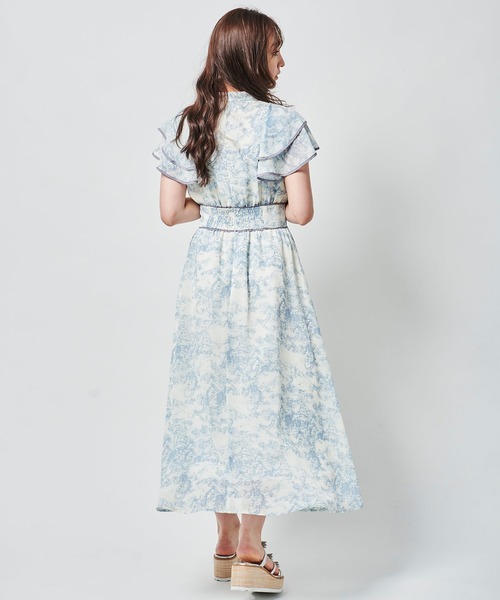 【セール】パイピングボウタイワンピース（ワンピース）｜31 Sons de mode（トランテアン ソン ドゥ モード）