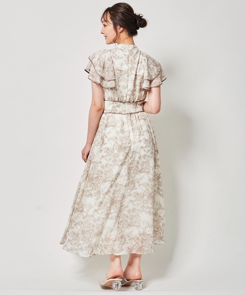 【セール】パイピングボウタイワンピース（ワンピース）｜31 Sons de mode（トランテアン ソン ドゥ モード）