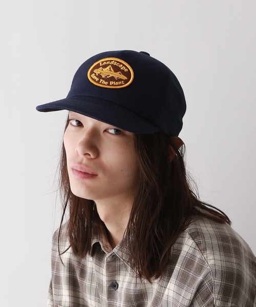 RAGEBLUE（レイジブルー）の「トラッカーキャップ/メッシュキャップ（キャップ・メンズ・ネイビー/ホワイト/ブラック・FREE）」の7枚目の写真