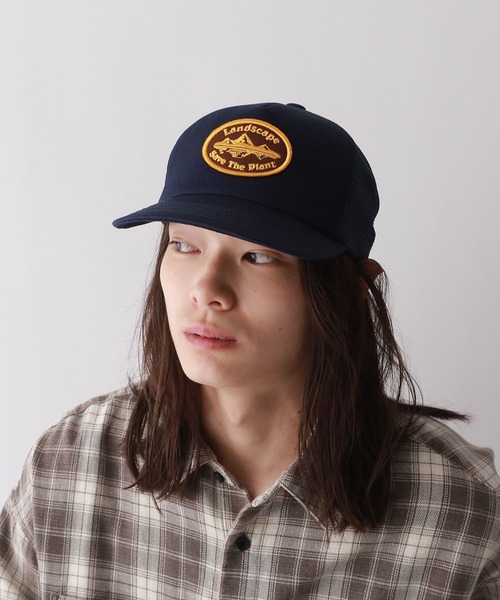 RAGEBLUE（レイジブルー）の「トラッカーキャップ/メッシュキャップ（キャップ・メンズ・ネイビー/ホワイト/ブラック・FREE）」の8枚目の写真