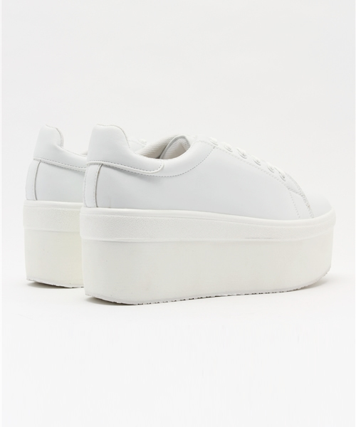 WEGO（ウィゴー）の「WEGO/厚底ベーシックスニーカー（スニーカー・レディース・ホワイト/ブラック・LARGE/X-LARGE/MEDIUM）」の7枚目の写真