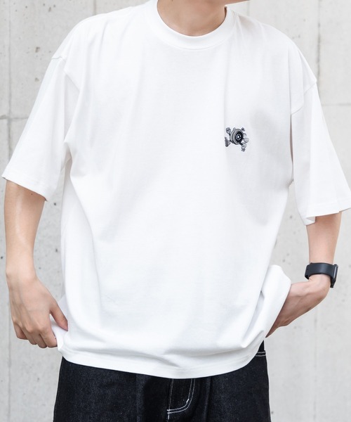 kutir(クティール)の「アソートグラフィックプリントTEE(Tシャツ/カットソー・メンズ・オフホワイト/ブラック系その他/ホワイト系その他/ブラック・LARGE/MEDIUM)」の17枚目の写真