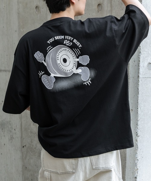 kutir(クティール)の「アソートグラフィックプリントTEE(Tシャツ/カットソー・メンズ・オフホワイト/ブラック系その他/ホワイト系その他/ブラック・LARGE/MEDIUM)」の7枚目の写真