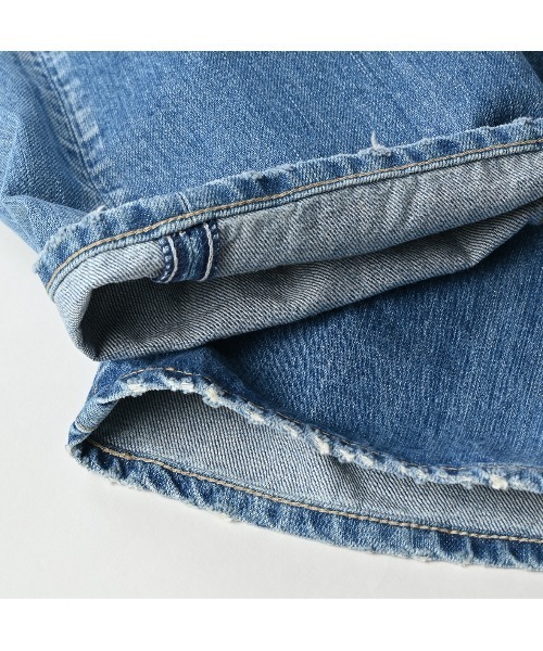 45R(フォーティファイブアール)の「ライ麦デニムのクロスビー5(淡)(デニムパンツ・レディース・ブルー系その他2・31inch/32inch/34inch)」の10枚目の写真