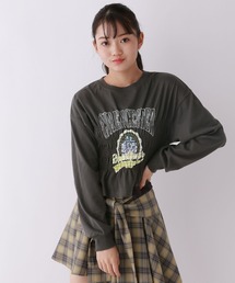 repipi armario（レピピ アルマリオ）の「シャーリングショートトップス（Tシャツ/カットソー・キッズ）」
